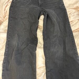 Wild Fable Women's Black Straight Leg Jeans